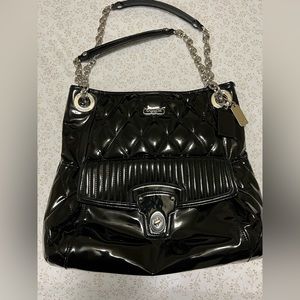 COPY - Coach Patent Black Bag